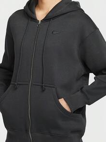 Nike/Nike Authentic New Women's Oversized Zip-Up Fleece Jacket DQ5759-060 - DQ5759-060 - View 4