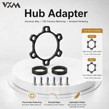 VMX Hub Adapter 100mm To 110mm / 142mm To 148mm BOOST Brake Rotor Spacer - Multicolor - View 4