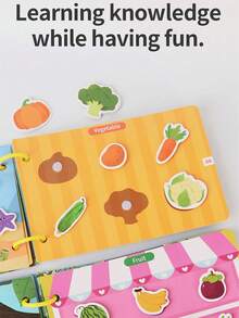 Animal Transportation Theme Cartoon Sticker Travel Book, Sticker Educational Game Paste Book Toy Gift - Multicolor - View 8