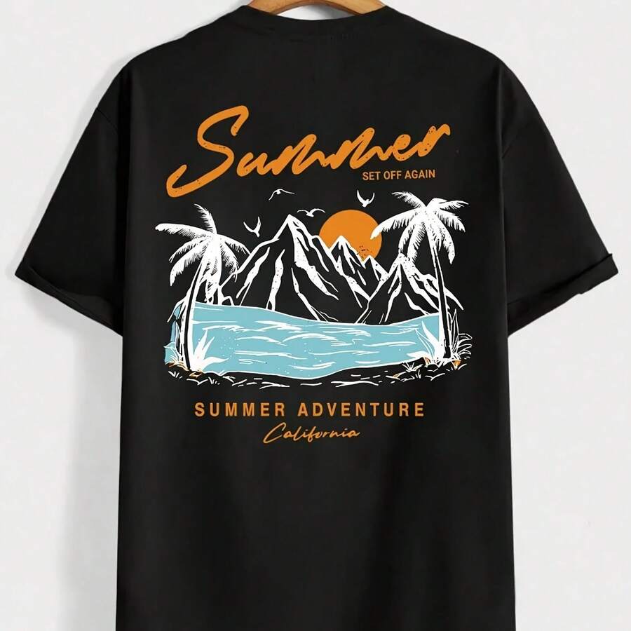 Embark On Another Summer Adventure In California With Fashionable Women's T-Shirts, Sports T-Shirts And Oversized Summer T-Shirts. - 款式 - 查看 1