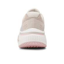 Skechers Women's ELEVATE Thick-Soled Cushioned Lightweight Casual Running Shoes - Beige/Pink - View 4
