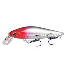 Set Umpan Ikan Kecil Mengapung 5 Buah, Umpan Keras Reflektif Bionik, Kombinasi Umpan Pancing Ikan Bass Air Tawar untuk Lemparan Jauh - MultiWarna - View 8