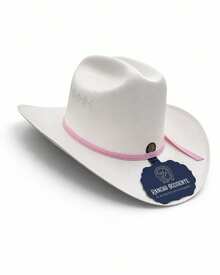 Men Fedora Hat - Baby Pink - View 4