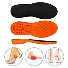 Palmilha Gel P.u Macia Confortável Trekday Confortável para Ficar Muito Tempo em Pé Bota Sapato Botina Tênis Descanso para os Pés - 2 PARES - Visão 3