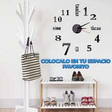 Large 3D Frameless Wall Clock Modern Silent Wall Clock - 1 Game - View 1