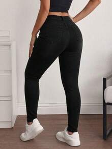 Women Jeans - Black - View 3