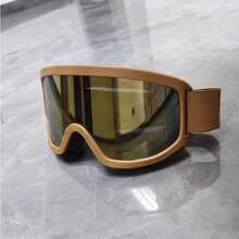 1pc Adult Ski Goggles Winter Skiing/Motorcycle Riding/Snowmobile Goggles Foam Comfortable Style Myopia Glasses Ski Goggles Outdoor Sports Goggles - Multicolor - View 9