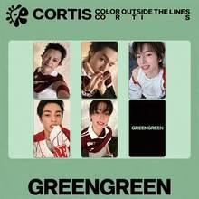 GREEN GREEN>W Vs M K Card Lucky Card 3.0 Special Edition Card Random Card Postcard Celebrity Merchandise LO MO Small Card LO MO Collection Small Card Suitable For Decorating Planner-Room Photo Wall-Perfect Holiday Gift This Is A Gift That Is Hard To Resist - Multicolor - View 3