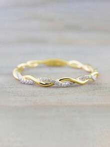 Women Ring Enhancers - Yellow Gold 6 - View 1