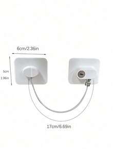 Multi-Function Cabinet Door Safety Lock, Child Safety Lock - Multicolor - View 8