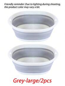 1/2pcs Multi-Functional Foldable Silicone Basin, Foot Bath Basin, Foot Soaking Basin, Foot Care Foldable Basin - Multicolor - View 17