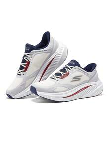 Skechers Sepatu Jalan Slip-in Bertali untuk Pria - Putih - View 1