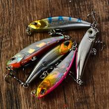 5pcs Sinking Pencil Lure Set, Laser Reflective Hard Bait, Long Cast Vibrating Fishing Lures For Bass And Perch - Multicolor - View 3