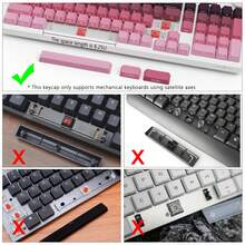Bokawz Colorful Coral Sea OEM High-Level Space Return ESC Supplementary Keycap PBT Material, Compatible With Sublimation Process, Fits A 6.25U Space - View 8