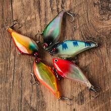 5pcs 6cm 13g VIB Hard Bait Deep Diving Rotating Lure Winter Sea Fishing Tackle For Bass Fishing - Multicolor - View 3