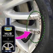 KineShineX Kit Perbaikan Goresan Velg Mobil 120ml, Pasta Pemoles Pemugaran Velg, Agen Perbaikan Goresan, Karat, dan Pudar Velg Mobil, Mengembalikan Kilau Logam, Lilin Perawatan Velg - A - View 2