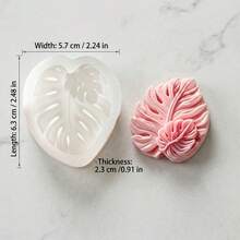 3D Leaf Shaped Silicone Mold, Candle, Resin Casting Mold, Suitable For Resin Crafts, Handmade Soap, Aromatherapy Candles, Plaster, Clay. Perfect For Home Decor, Spring Handmade Gifts - Leaf Turtle Shaped Mold - View 6