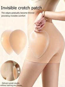 Silicone Butt Pads Shaping Accessory, Create Voluptuous Buttocks Effect, Women's Invisible Corrective Underwear, Suitable For Daily Wear - Multicolor - View 2