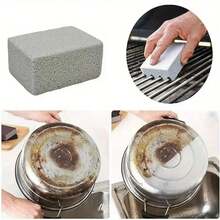 Blok Sikat Pembersih Panggangan - Alat Pembersih Profesional | Cocok untuk Enamel | Ampuh Menghilangkan Lemak Membandel | Cocok untuk Panggangan Gas/Arang | Aksesoris Dapur Komersial, Aksesoris Panggangan - A - View 6