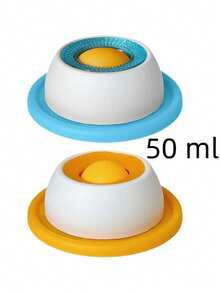 50ml Small Pet Yogurt Licking Mat Slow Feeder Bowl, Suitable For Cats And Dogs, Licking Interactive Snack Bowl, Promotes Oral Health, Cat And Dog Interactive Toy Supplies, Suitable For Pets And Puppies - Multiple Styles - View 10