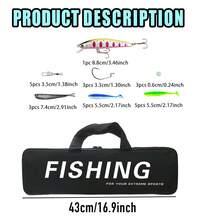 KecchKrezing Telescopic Straight Handle Fishing Rod And Reel Set With Multiple Lures, Hooks And Portable Storage Bag, Beginner Outdoor Riverbank And River Bass Fishing Gear - Red - View 5