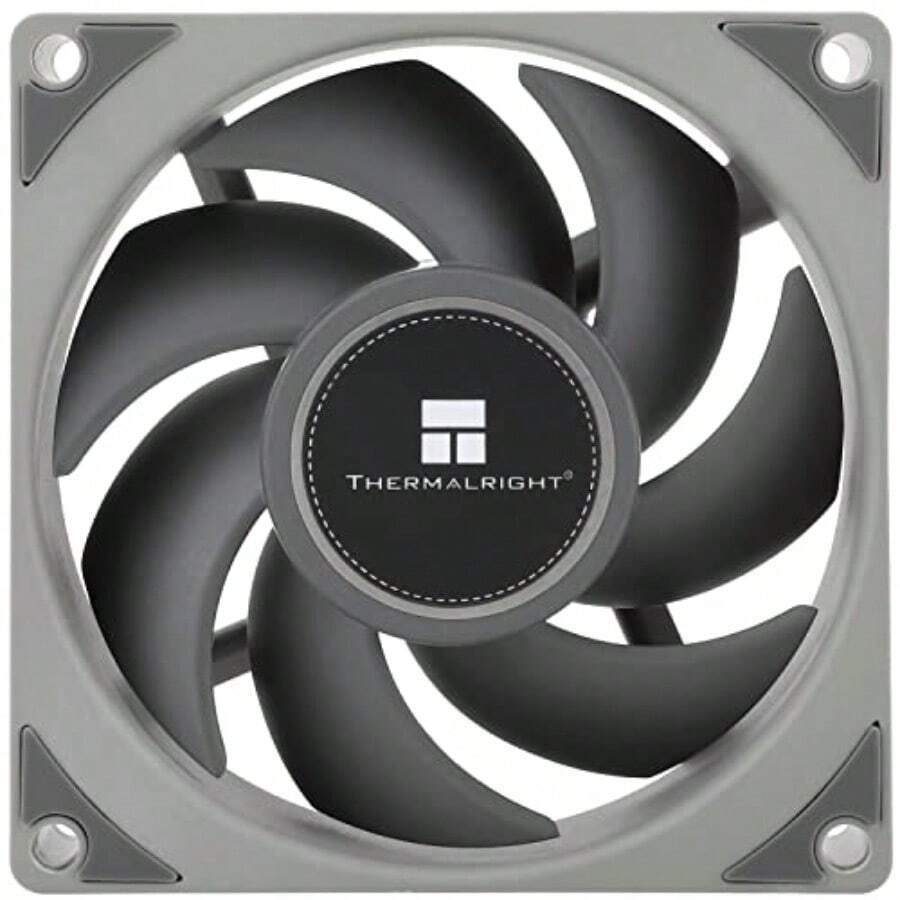 Thermalright tl-B8w cpuファンコンピューターケースファン静音4ピンpwm pcファン 80mm静音クーラーファン 2200 rpm速度 cpu冷却ファン 白 - チェックする 1