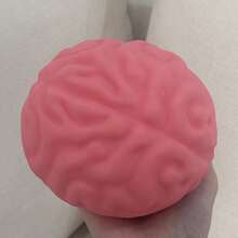 Tachimi 1 Peça Novo Brinquedo de Apertar Gigante Extra Grande em Forma de Cérebro para Alívio do Estresse - Bola de Gelatina de Cérebro com Rebote Lento para Apertar para Liberação Emocional e Modelagem - Presente de Aniversário - Presente Ideal - Presente - Presente - Brinquedo de Apertar - Essencial para Alívio do Estresse - Multicolorido - Visão 7
