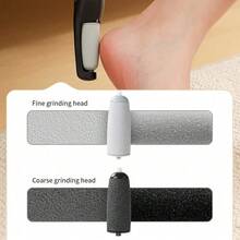 SOKANY Electric pedicure foot grinder, electric foot peeling instrument, exfoliating . removing calluses, dual-speed variable speed + removable and washable grinding head, Type-C rechargeable (500mAh lithium battery), essential for home travel foot care - MultiWarna - View 4