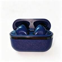 Auriculares inalámbricos Bluetooth 5.3, bajos mejorados, compatibilidad universal, diseño antideslizante de cuero, llamadas HD, regalo para vacaciones - Ver 11
