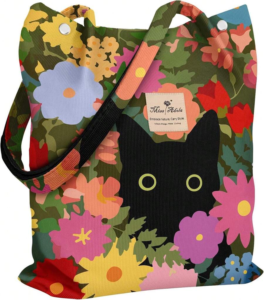Take Out Bags - Kitty Flowers - View 1