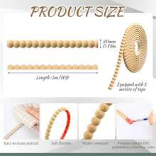 Flexible PVC Decorative Trim, Easy Bend Peel And Stick Molding For Mirror, Frame, Cabinet, Wall, Bathroom Backsplash And Home DIY Decor - Brown - View 6