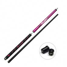 3 Section Billiard Break Jump Stick Pink Split Pool Cue For 9 Ball Competition - Rose Red - View 4