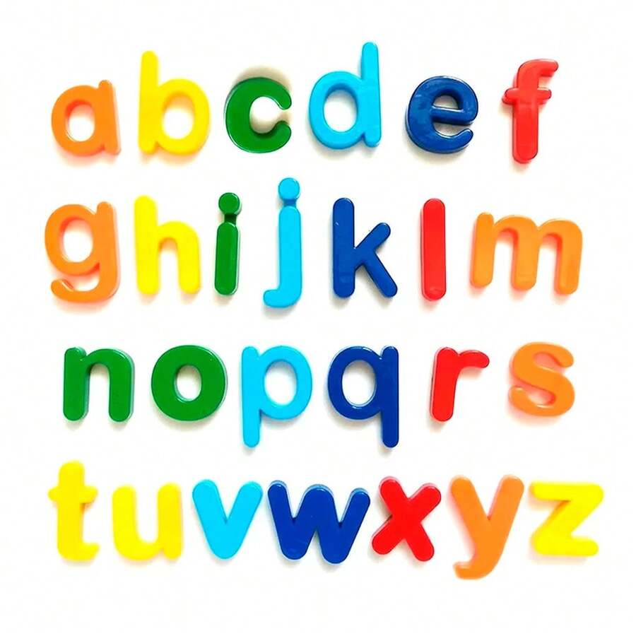 Fridge Letters And Numbers Magnet / - Стандард малих слова - Viev 1