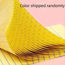 100 Sheets Line Sticky Notes, 2 Colors Portable Student Marker Writing Sticky Notes, Self-Adhesive Easy-To-Stick Sticky Notes, Office, Home, School, 2 Sizes, Office Assistant, Back To School Essential - 15.2*10cm - View 4