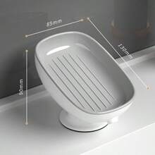 PS Soap Holder: Double-Layer Design, Convenient For Organized Soap Storage And Quick Drainage - Multicolor - View 6