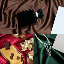 Satin Photography Backdrop Texture Photo Props | Glossy Cloth Backdrops For Goods,Cosmetics, Nail,Crafts, Jewelry, Food Photoshoot And Flat Lay - Multicolor - View 4