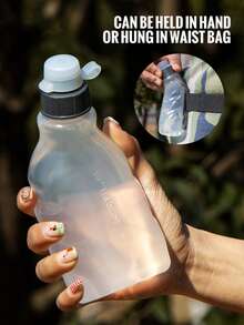 1PC WRELS 180/250 ML Lightweight Collapsible Squeeze Water Bottle For Marathon Sports, A Tasteless Cold‑Water Bottle Manufactured With Hot‑Pressing Technology - Multicolor - View 5