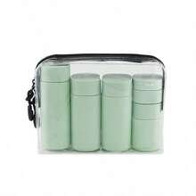 5pcs Set - Minimalist Fashion Travel Dispenser Bottles, Cosmetic Sample Bottles Travel Set, Refillable Squeeze Bottles, Suitable For Cosmetics, Shampoo, Cream, Conditioner And Body Lotion - Multicolor - View 13
