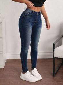 Women Jeans - Medium Wash - View 5
