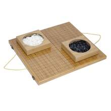 Chinese Weiqi Go Board Game Set Portable Wooden Timber Strategy Go Game Set Gift - 44 X 47 cm - View 6