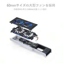 冷却ファン スタンド型冷却パッド 大型ファン搭載 日本語専用モデル Slim/Pro対応 自動温度検知 風量調節可 LEDライト USB 3.0 低騒音 熱対策 周辺機器 - チェックする 2