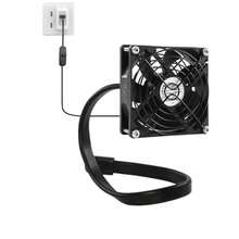 PANO-MOUNTS 植物育成ファン USB 5V 80mm 静音 小型栽培ファン グースネック調整可能 育苗・室内栽培・グロウテント換気用 - チェックする 1