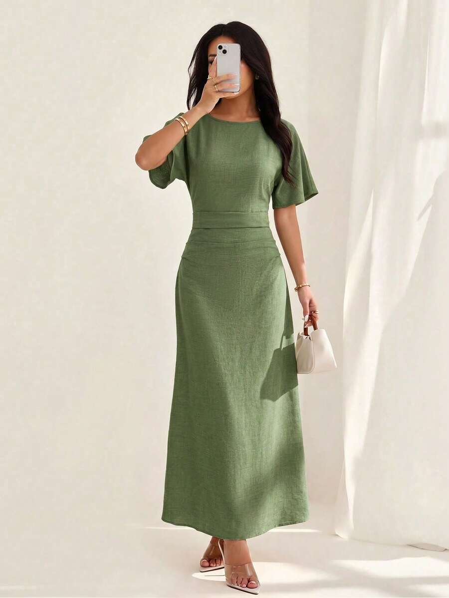 Women Long Dresses - 明茲格林 - 查看 1
