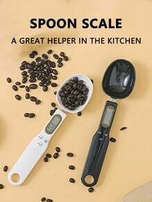 [Best Seller] High Precision 500g Measuring Spoon Scale, Essential Kitchen Electronic Scale. Features Multi-Unit Conversion, Tare Function And Digital Display. Suitable For Weighing Pet Food. Battery Not Included. - Electronic scale spoons - View 3