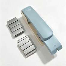 Blue & Black Manual Desktop Stapler, Includes 2 Boxes Of 2000 Staples, Durable Plastic, Suitable For Office, Home And Professional Use, Home Office Stapler | Modern Desktop Stapler | Clearly Marked Stapling - A - View 15