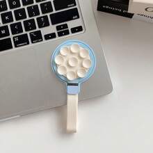 Dudukan Ponsel Magnetik Warna Solid Musim Panas dengan Cermin dan Tali Gantungan, Perekat Hisap Menempel pada Dinding Halus, Tempat Ponsel Meja - MultiWarna - View 17