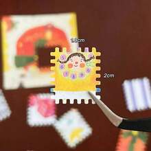 1 Pc Stamp Embossing Tool, Stamp Planner Hole Punch, Creative Handmade Embossing Tool, Scrapbooking Material Collection Tool - Multicolor - View 8