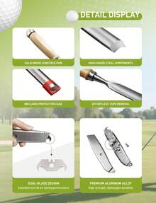 Golf Grip Tape Removal Tool Kit, Grip Remover Saver Perfect For Regripping Graphite And Golf Club Steel Shafts - Golf Grip Removal Tool - View 10