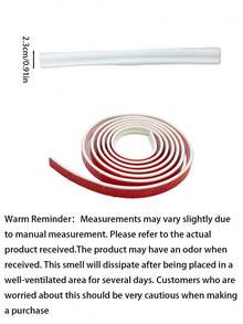 1pc 100cm/200cm/300cm Peel And Stick Self-Adhesive Wall Decorative Trim, Flexible Self-Adhesive Decorative Line, Suitable For Mirror Frames, Cabinet Doors And Home Decor - A - View 9