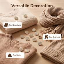 10pcs/1.8cm Fashion Personalized Minimalist Versatile White Flower Rhinestone Plastic Buttons, Luxury Gold Small Flower Rhinestone Buttons, European And American Style High-End Vintage Elegant Versatile Gold Base Buttons, Handmade Sewing High-Quality Gold-Edged Buttons For DIY Clothing, Bags, Hats, Coats, Sweaters, Pants, Shirts Decoration - 10pcs/White Rhinestone Flower Buttons - View 4